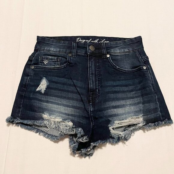Foxy Jeans Shorts Daisy Womens Size 27 - Picture 1 of 16